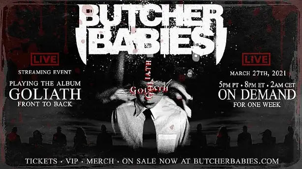 Goliath - Live Streaming Event by Butcher Babies Screenshot