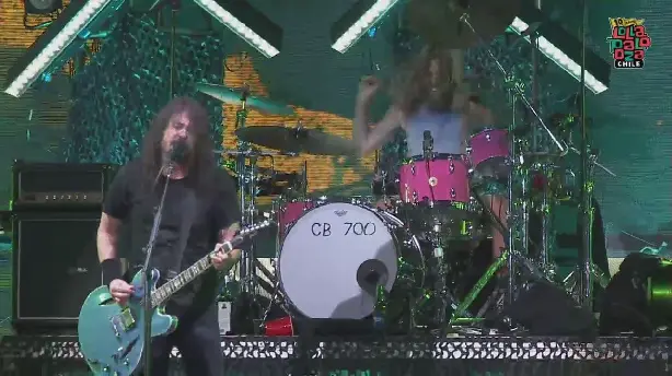 Foo Fighters Live at Lollapalooza Chile 2022 Screenshot