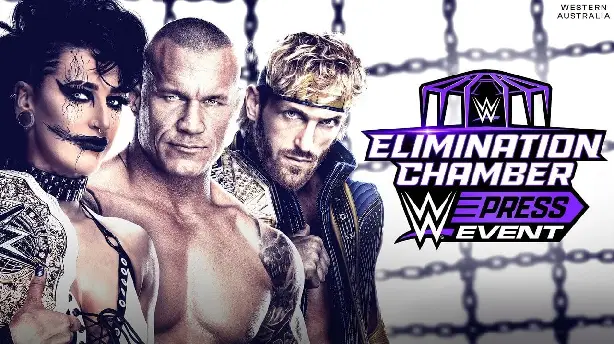 WWE Elimination Chamber Press Event 2024 Screenshot