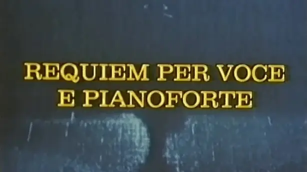 Requiem per voce e pianoforte Screenshot