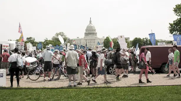 2017 People's Climate March in Washington D.C. Screenshot