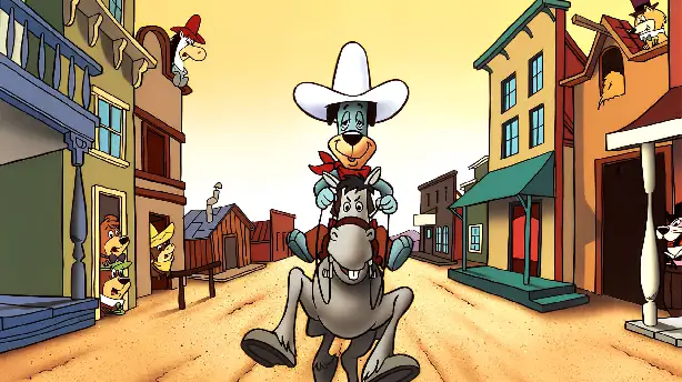 Huckleberry Hound, der einsame Cowboy Screenshot