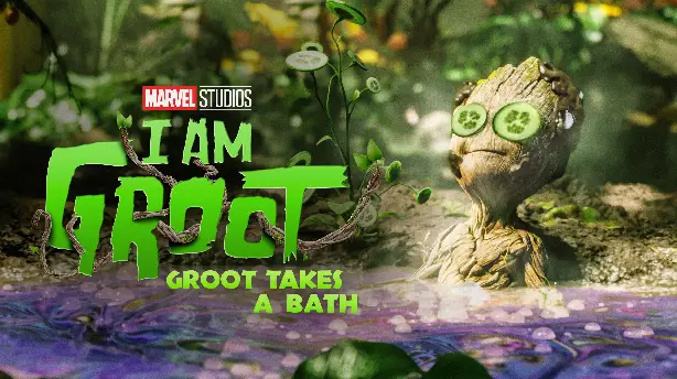 Groot nimmt ein Bad Screenshot