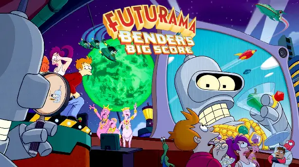 Futurama - Bender's Big Score Screenshot