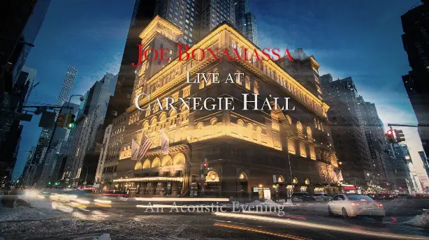 Joe Bonamassa: Live at Carnegie Hall - An Acoustic Evening Screenshot