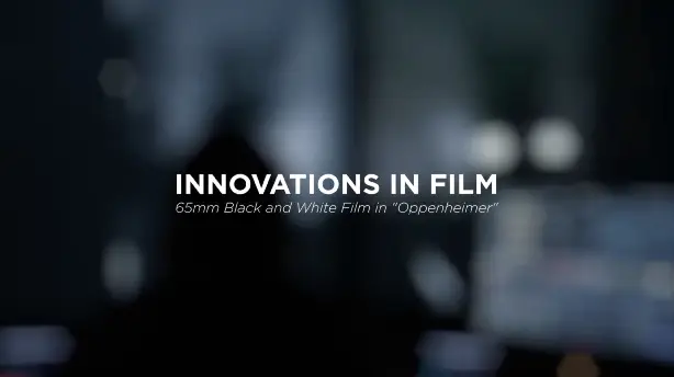 Innovations in Film: 65mm Black and White Film in Oppenheimer Screenshot