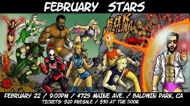 Bar Wrestling 9: February Stars Screenshot