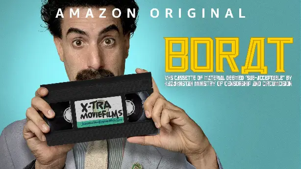 Borat: VHS Kassette vom Material gefunden „sub-akzeptabel" von Kasachisches Ministerium für Zensur und Beschneidung Screenshot