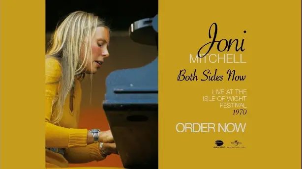 Joni Mitchell - Both Sides Now - Live at the Isle of Wight Festival 1970 Screenshot
