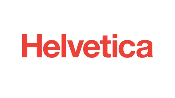 Helvetica Screenshot